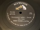 LATIN CUBAN RCA Victor 78 RPM Bebo Valdes - Tranquilo Nino 78-1020 E-
