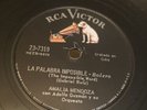 LATIN CUBAN RCA Victor 78 RPM Amalia Mendoza - Noches De Insomnio 23-7319 E