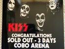KISS 4 LP RED VINYL DETROIT USA 1976 INCLUDING POSTER