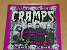 45 RPM   NM   CRAMPS   GARBAGE MAN /  DRUG TRAIN   PICTURE SLEEVE - BEAUTIFUL