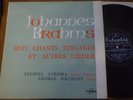 EUGENIA ZARESKA - GEORGES SOLCHANY / BRAHMS zigeunerlieder  / COLUMBIA FCX 717