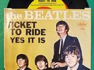 The Beatles US 45 Capitol 5407 TICKET TO RIDE / YES IT IS W/PC East Coast