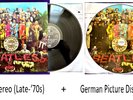 PCS/PHO 7027: THE BEATLES UK SGT. PEPPER'S (1976-'80) & 1979 GERMAN PICTURE DISC
