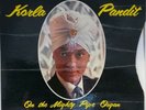 Korla Pandit Music Of Hollywood red vinyl 1962 Fantasy ‎3334 Vg+