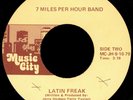 7 MILES PER HOUR BAND Latin Freak 45 Music City Rare 1979 NY Soul Funk M-