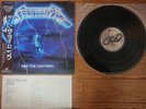 METALLICA Ride The Lightning 1984 JAPAN LP w/ OBI K25P 501