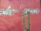 Run the Jewels 2 by Run the Jewels TEAL vinyl, SIGNED by Killer Mike and El-P