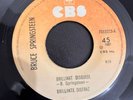 BRUCE SPRINGSTEEN Valentine's Day / Brilliant Disguise RARE COSTA RICA 45 PROMO