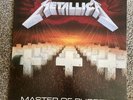 Master of Puppets Metallica Orange -ish Vinyl Record Excellent Album