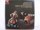 SLS 5042 original B&W postage stamp Du Pre Beethoven cello sonatas