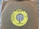 Texas CHICANO R&B Soul 45 MIKE & the DEL RAYS “ You Talk Too Much “ JOX  M-
