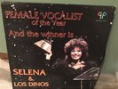 SELENA & LOS DINOS - And The Winner Is… LP (1987) (GPLP-1009) Female Vocalist