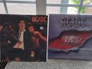 AC/DC The Razor's Edge & If You Want Blood You Vinyl LP Atlantic Records EX