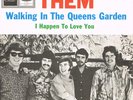 THEM * Walking In The Queens Garden * German Capitol Beat Single + PS