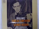 KOGAN BAHMS:VIOLIN CONCERTO ANGEL AA7343 JAPAN FLIPBACK COVER RED VINYL VINYL LP
