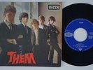 THEM Gloria +3 *FIRST PRESS* June 1965 France EP french garage psych mod HEAR