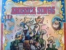 DISNEY'S AMERICA SINGS SUNG BY BURL IVES LP W/ BOOK DISNEYLAND