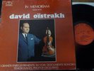 DAVID OISTRAKH in memoriam 1908-1974 / LE CHANT DU MONDE