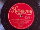 Harmony 1343 LLoyd Keating Music I'M AN UNEMPLOYED SWEETHEART 1931 Jazz 78rpm E+