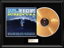 THE BEACH BOYS SURFIN' USA ALBUM LP GOLD METALIZED RECORD LP NON RIAA RARE