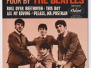 RARE   Four by THE BEATLES CAPITAL EAP 1-2121 45 rpm Picture Sleeve Near Mint