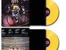 KISS 'Alive' 2 Lps YELLOW Vinyl Euro Pressing Non-Gatefold w/ Alternate Cover