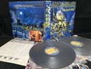 IRON MAIDEN LIVE AFTER DEATH EMI EMS-67180-1 VINYL JAPAN LP-E OBI EX/EX