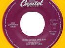 BEATLES Here Comes The Sun / Octopus's Garden New Old Stock Gold Yellow  7