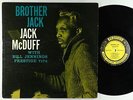 Jack McDuff w/ Bill Jennings - Brother Jack LP - Prestige PRLP 7174 Mono DG RVG