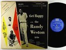 Randy Weston Trio - Get Happy With LP - Riverside - RLP 12-203 Mono DG VG+