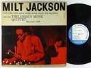 Milt Jackson - With The Thelonious Monk Quintet LP - Blue Note Mono DG Ear LEX