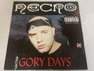 NECRO - GORY DAYS 2001 Psycho+Logical Records Vinyl Gangster Rap Double LP Rare