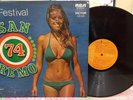 LP FESTIVAL SAN REMO 1974 ARGENTINA AVS 4209 CHEESECAKE SEXY COVER EXCELENT