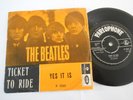 THE BEATLES  NORWAY SP TICKET TO RIDE R 5265 ORIGINAL FIRST PRESSING
