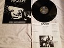 Razor Armed and Dangerous LP with Insert Original Voice M 260597 1984 Canada