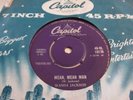 WANDA JACKSON..MEAN MEAN MAN..SUPERB.UK 1ST ISSUE CAPITOL LABEL 45-CL 15176