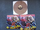 IRON MAIDEN THe NUMBeR OF THe BeAST MARBLED PINK VINYL 12 INCH LP ALBUM POSTER