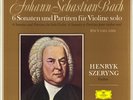 BACH 6 Sonatas & Partitas for Violin Solo SZERYNG DGG SLPM-139270 3LP Box GY7 NM