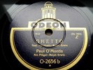 1977/ PAUL O´MONTIS-Ghetto - Kaddisch-SELTENE Kleinkunstplatte-78rpm Schellack