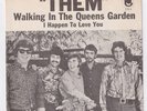 Them : Walking in the Queens Garden 1967 Tower 384 Picture Sleeve RARE PROMO