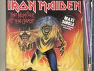 Rare Iron Maiden The Number of the Beast 12” Record Vinyl Album + Saxon