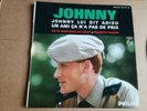 JOHNNY HALLYDAY LUI DIT ADIEU * BANDEAU NOIR * RARE FRENCH EP DISQUE  45T *BIEM