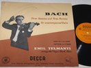 Decca LXT 2953 Emil Telmanyi Bach Sonatas & Partitas for SOLO Violin 1954 ED1 NM