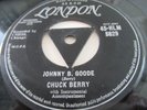 CHUCK BERRY..JOHNNY BE GOOD..SUPERB UK 1ST ISSUE,TRI LONDON 45-HLM 8629