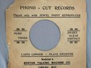 Boston Talking Machine Co 78rpm sleeve Jewel Point Reproducer
