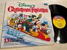Walt Disney Disney’s Christmas Favorites LP Disneyland Mono Holiday VG+