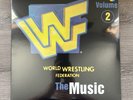 Too Sweet Merch THE MUSIC VOLUME 2 - SPLIT WWF Vinyl LP BLUE & YELLOW, IN HAND
