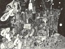 RUDIMENTARY PENI LP DEATH CHURCH CORPUS CHRISTI 1983 FOLDOUT SLEEVE CHRISTIT'S 6