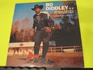 VHTF LP Bo Diddley Is A Gunslinger Checker 2977 DG Mono Black Label EX / EX