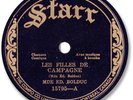 Mde BOLDUC French Canadian Folk 78 RPM Record. Les filles de campagne